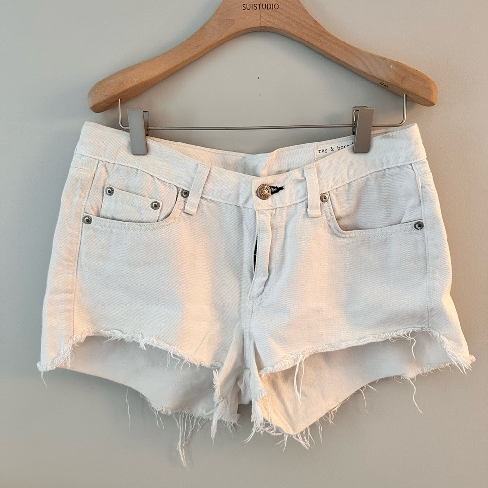 Rag & Bone mini denim shorts size 27